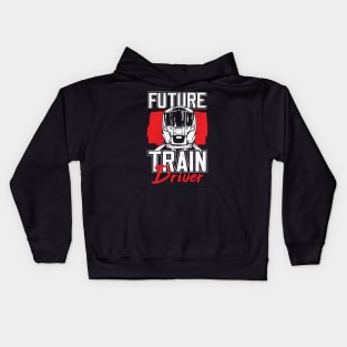 Future Train Driver Kids Hoodie